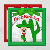 Weihnachten - Mexikanischer Caroler Man Gruß (Vorne/Hinten)