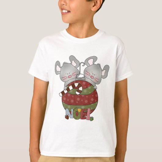 Weihnachten Mice Holiday T - Shirt und Geschenke (Vorderseite)
