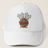 Weihnachten Mice Holiday T - Shirt und Geschenke Truckerkappe (Vorderseite)