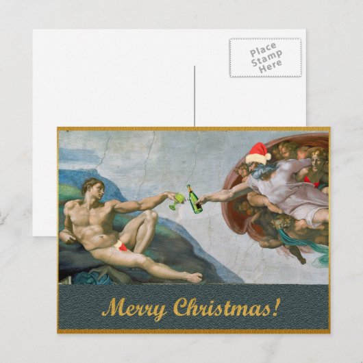 Weihnachten Michelangelo (Vorne/Hinten)
