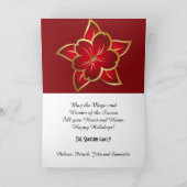 Weihnachten Michelangelo Funny Grußkarte (Innenseite)