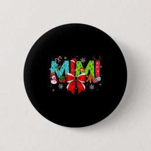 Weihnachten Mimi Kokette Bogen Mimi Weihnachten  Button