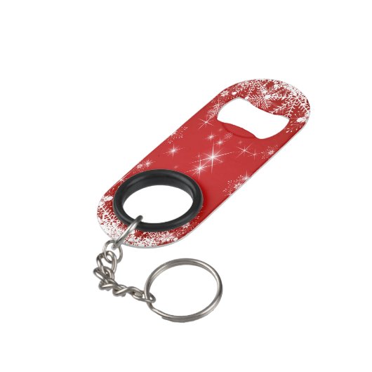 Weihnachten Mini Flaschenöffner (Rückseite Schrägansicht)