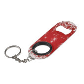 Weihnachten Mini Flaschenöffner (Vorderseite Schrägansicht)