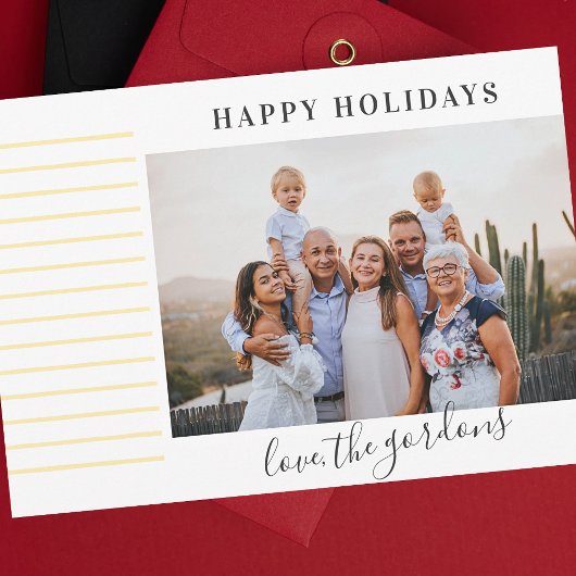 Weihnachten Minimalistisch Gold Elegantes Foto Hap