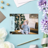 Weihnachten Minimalistisches ästhetisches Foto Acryleinladungen (In Situ (Hochzeit))