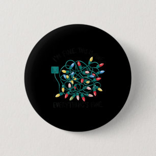 Weihnachten Mir geht's gut Alles ist gut Verwirrte Button