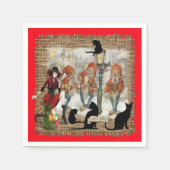 Weihnachten mit Anton Pieck Serviette (Vorderseite)