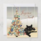 Weihnachten mit Bella French Card/Einladung Einladung (Vorderseite)