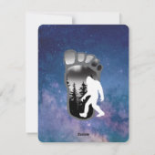 Weihnachten mit Bigfoot (Rückseite)