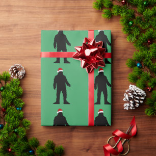 WEIHNACHTEN MIT BIGFOOT GESCHENKPAPIER