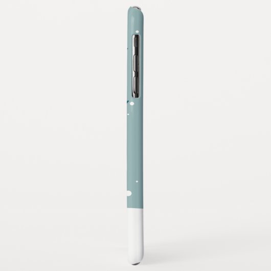 Weihnachten mit Cartoon Eisbär Case-Mate iPhone Hülle (Hinten/Links)