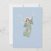 Weihnachten mit dem Baby Jesus, Mary & Joseph Einladung (Rückseite)