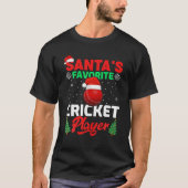 Weihnachten mit dem lustigen Weihnachtsmann T-Shirt (Vorderseite)