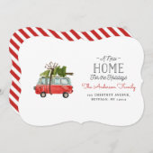 Weihnachten mit dem...Vintager Wasserfarbvan (Vorne/Hinten)