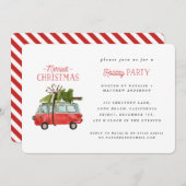 Weihnachten mit dem...Vintager Wasserfarbvan (Vorne/Hinten)