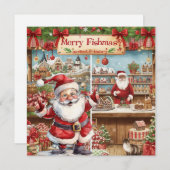 Weihnachten mit dem Weihnachtsmann (Vorne/Hinten)