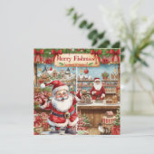 Weihnachten mit dem Weihnachtsmann (Stehend Vorderseite)