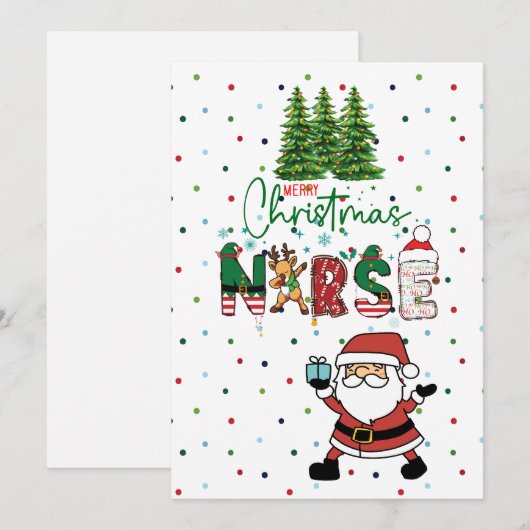 Weihnachten mit dem Weihnachtsmann (Vorne/Hinten)