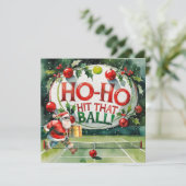 Weihnachten mit dem Weihnachtsmann auf dem Platz (Stehend Vorderseite)