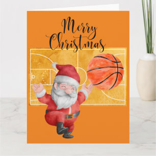 Weihnachten mit dem Weihnachtsmann Karte