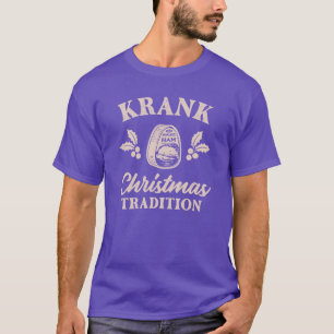 Weihnachten mit den Kranks T-Shirt Lustig Hickory