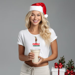 Weihnachten mit der Familie passendes Weihnachtsfe Tri-Blend Shirt