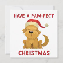 Weihnachten mit einem Fest // Niedlichen Hundeweih