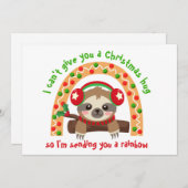 Weihnachten mit einem Regenbogen (Vorne/Hinten)