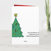 Weihnachten mit einem rockigen Pferd (Rückseite)