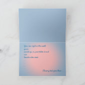 Weihnachten mit Elstern und Blasen 2 (Innenseite)