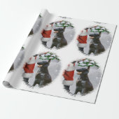Weihnachten mit Flachbildschirm Geschenkpapier (Ungerollt)