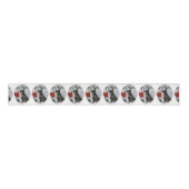 Weihnachten mit Flachbildschirm Ripsband (Vorderseite)