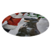 Weihnachten mit Flachbildschirm Schneidebrett (Ecke)