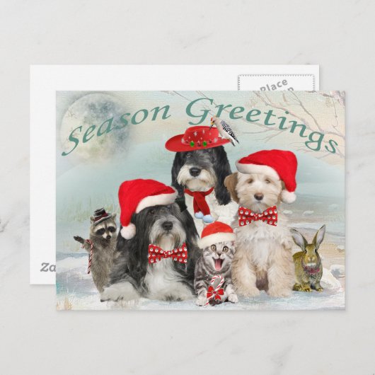 Weihnachten mit Freunden (Vorne/Hinten)