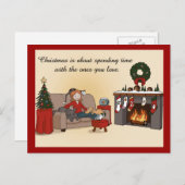 Weihnachten mit geliebten Cartoony (Vorne/Hinten)