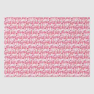 Weihnachten mit Handschrift Weihnachten Ho Ho Ho Seidenpapier