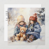 Weihnachten mit herzlicher Liebe (Vorne/Hinten)