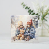 Weihnachten mit herzlicher Liebe (Stehend Vorderseite)