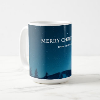 Weihnachten mit himmlischen Mondphasen, Winter Nac Kaffeetasse