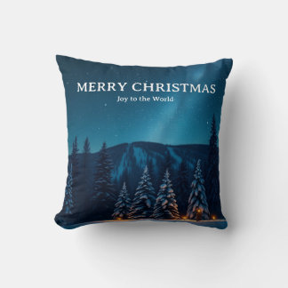 Weihnachten mit himmlischen Mondphasen, Winteraben Kissen