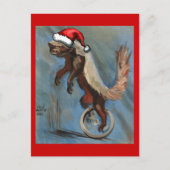 Weihnachten mit Honig-Dachs (Vorderseite)