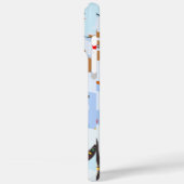 Weihnachten mit hpenguinischen Lichtern Case-Mate iPhone Hülle (Rückseite / Links)