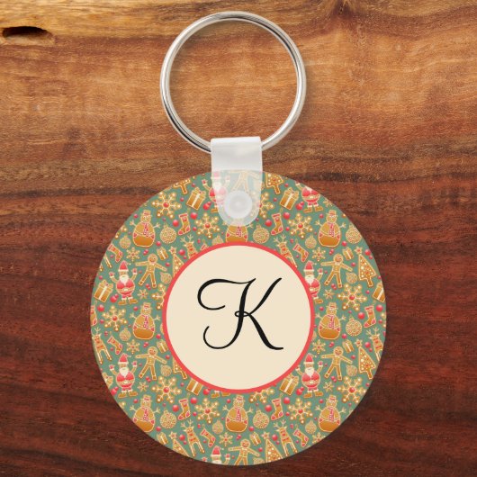 Weihnachten mit Ihrem ersten Schlüsselanhänger (Vorderseite)