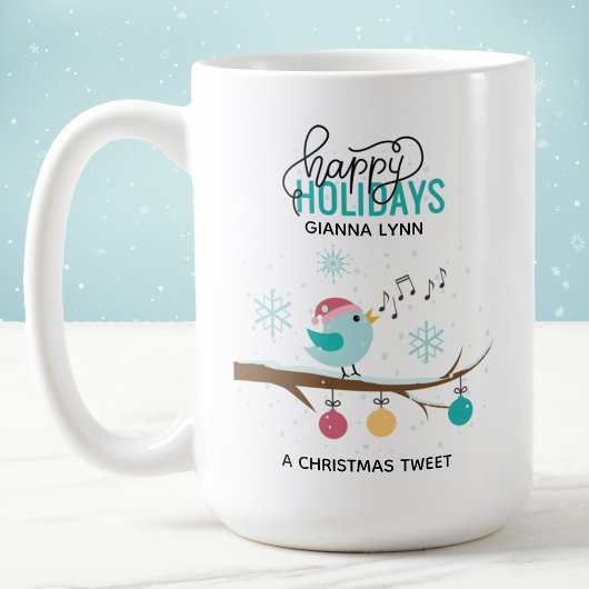 Weihnachten mit individuellem Gesang Kaffeetasse