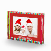 Weihnachten mit Jahr Lieblingsfamilienfotos Fotoblock (Rechts)