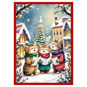 Weihnachten mit Katzen Lustige Weihnachtsgrüße