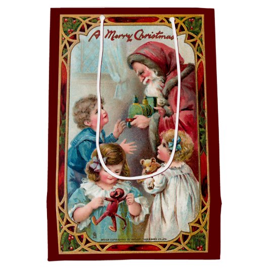 Weihnachten mit Kindern Mittlere Geschenktüte (Rückseite)