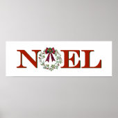 Weihnachten mit Kranz Poster (Vorne)