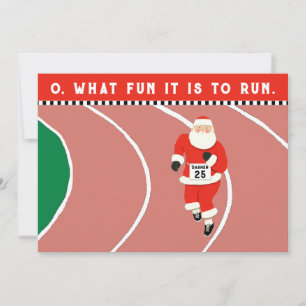Weihnachten mit Lauf-Thema